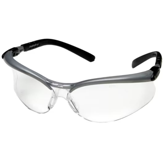 3M™ BX™ Schutzbrille, grauer Rahmen, kratzfest/antibeschlag, klare Scheibe, 11380-00000