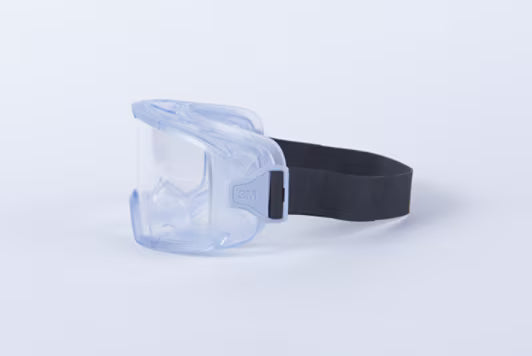 3M™ GoggleGear™ Schutzbrille der Serie 3000, PVC-Rahmen, klare Acetat-AF-Scheibe, Neoprenband, GG3201-AAF EU