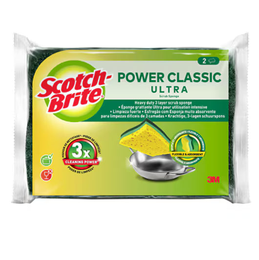 Scotch-Brite® Classic Ultra-Topfreiniger, 2er-Pack