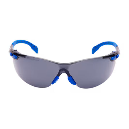 3M™ Solus™ 1000 Schutzbrille, blau-schwarzer Rahmen, Scotchgard™ Antibeschlag- und Kratzschutzbeschichtung (K&N), graue Scheiben, S1102SGAF-EU, 20 Stück/Karton