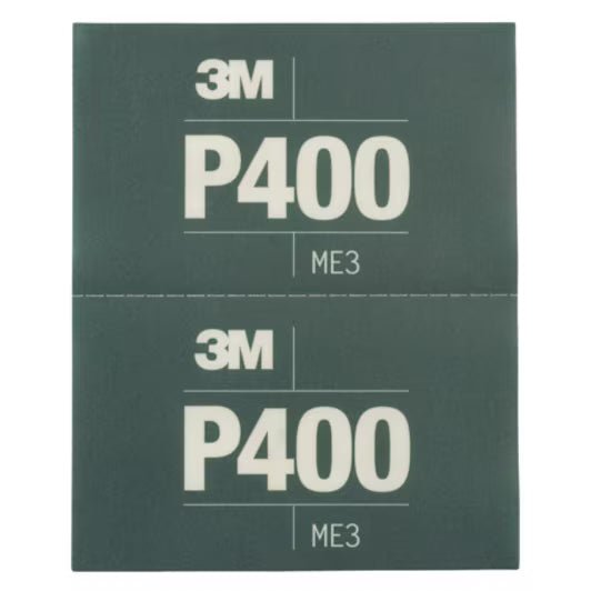 3M™ Flexible Hookit™ Schleifblätter 270J, 140 mm x 171 mm, P400, 34337