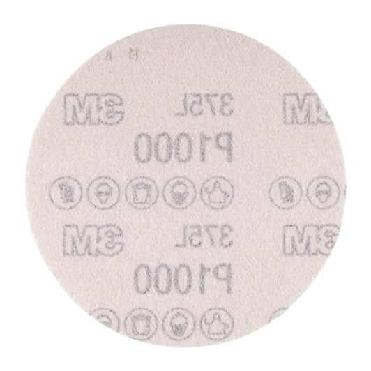 3M™ Hookit™ Filmschleifscheibe 375L, Ø 150 mm, ungelocht, P1000