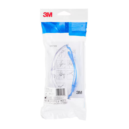 3M™ CCS Schutzbrille, kratz-/beschlagfrei, klare Gläser, 71511-00000, 20/Box