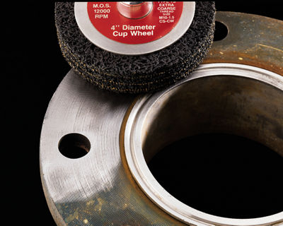 Scotch-Brite™ Clean & Strip Unitized Rad CS-UW, schwarz, 76 mm x 12 mm x 6 mm, 7S XCRS