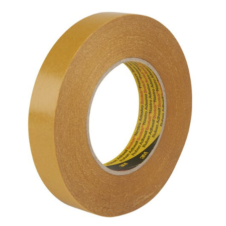 3M™ Doppelseitiges Papierklebeband 9527, Cremeweiß, 25 mm x 50 m, 0.13 mm