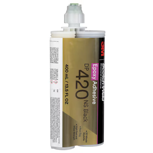 3M™ Scotch-Weld™ Konstruktionsklebstoff DP420NS, Schwarz, 400 ml Duo-Pack
