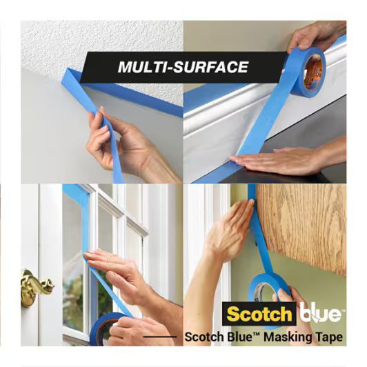 ScotchBlue™ Multi-Oberflächen-Klebeband, 36 mm x 41 m, 6 Rollen/Packung, 100 % PEFC, SGSCH-PEFC-COC-110078