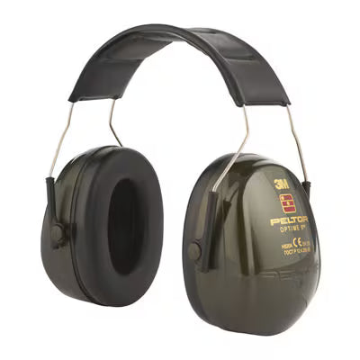3M™ PELTOR™ Optime™ II Kapselgehörschutz, grün, Kopfbügel, H520A-407-GQ