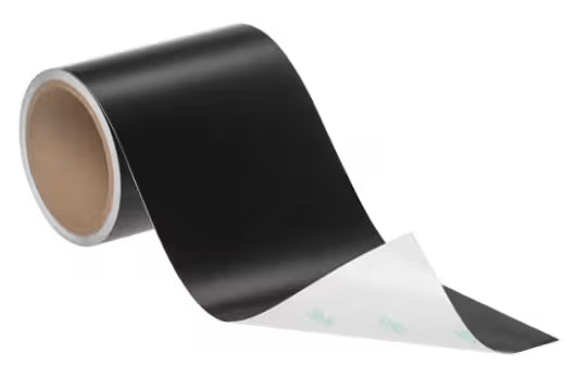 3M™ Laserbeschriftbares Etikettenmaterial 7847, Schwarz, 90 mm x 300 m, 0.06 mm