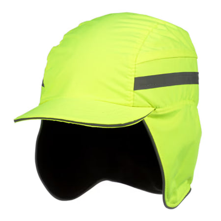 3M™ First Base™ 3 Anstoßkappe 2021209, Winter, Hi-Vis, Gelb, kurzer Schirm, 55 mm, angepasst