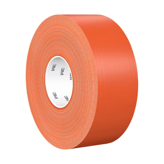3M™ Robuster Bodenmarkierungsband 971, Orange, 76.2 mm x 33 m, 0.43 mm, einzeln verpackt, handliche Verpackung