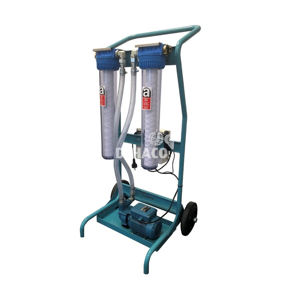 Abwasserpumpe für Materialschleuse