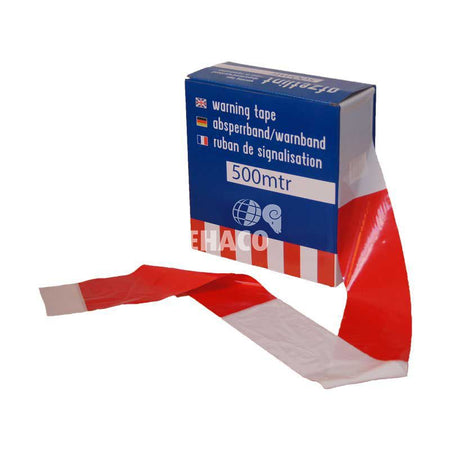 Absperrband kariert rot-weiß 500 Meter