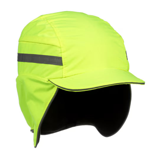 3M™ First Base™ 3 Anstoßkappe 2021209, Winter, Hi-Viz, gelb, kurzer Schirm, 55 mm