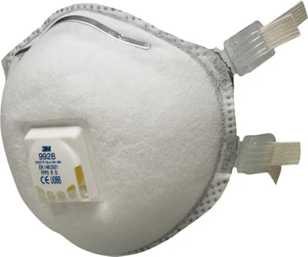 3M™ Schweißrauchmaske, FFP2, mit Ventil, 9928