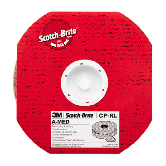 Scotch-Brite™ Cut & Polish Schleifrolle CP-RL, 25 mm x 5 mm, A MED