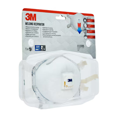 3M™ Schweißrauchmaske 9928, FFP2, mit Ventil, 1 Stück/Packung