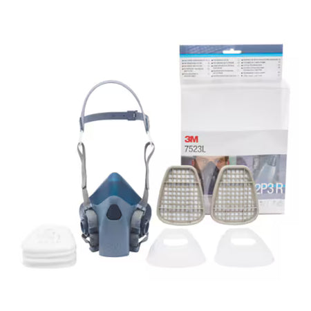 3M™ wiederverwendbare Halbmasken-Sets, A2P3 R-Filter, Größe L, 7523L