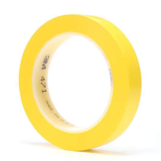 3M™ Vinylband 471, Gelb, 19 mm x 33 m, 0.14 mm