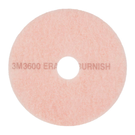 Scotch-Brite™ Gummi- und Polierpads 3600, Rosa, 530 mm, 5 Stück/Karton