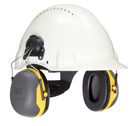 3M™ PELTOR™ Kapselgehörschützer, Gelb, Helmhalterung, X2P3