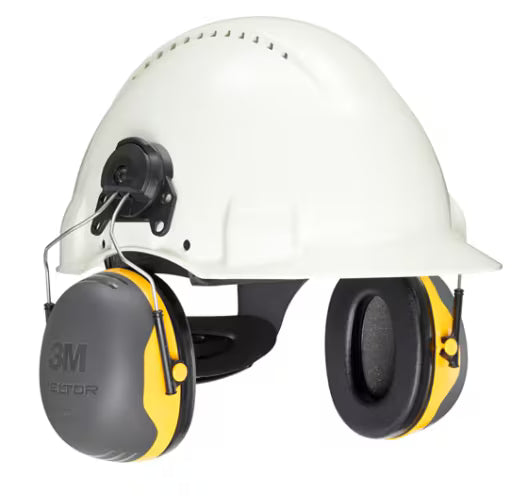 3M™ PELTOR™ Kapselgehörschützer, Gelb, Helmhalterung, X2P3