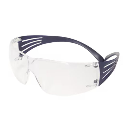 3M™ SecureFit™ 200 Schutzbrille, blaue Fassung, Scotchgard™ Antibeschlag- und Kratzschutzbeschichtung (K&N), klare Scheiben, SF201SGAF-BLU-EU