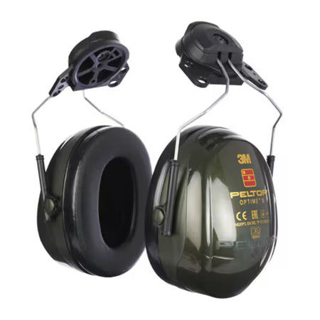 3M™ PELTOR™ Optime™ I Kapselgehörschutz, 30 dB, grün, Helmbefestigung, H520P3A-410-GQ