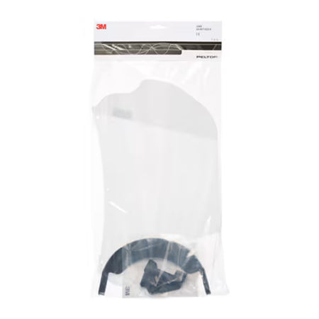 3M™ Gesichtsschutzschild, kurzer Schirm, Polycarbonat, klar, groß, V4KK