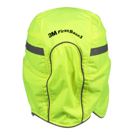 3M™ First Base™ 3 Anstoßkappe 2021209, Winter, Hi-Viz, gelb, kurzer Schirm, 55 mm