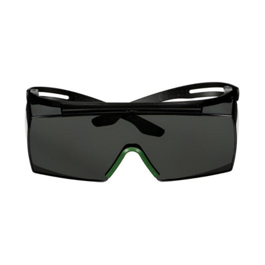 3M™ SecureFit™ 3700 Überbrille, schwarze Bügel, kratzfest, IR 3.0 graue Scheibe, SF3730AS-BLK, 20/Karton