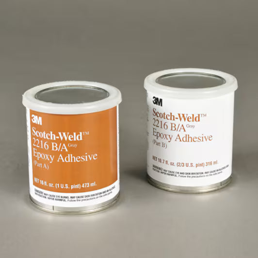 3M™ Scotch-Weld™ Epoxidharzklebstoff 2216, Grau, Komponente B/A, 59 ml
