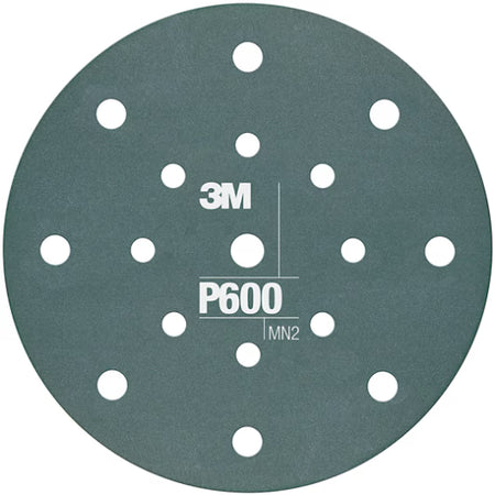 3M™ Hookit™ Flexible Schleifscheibe 270J, 150 mm, 17 Loch, P600, 34801