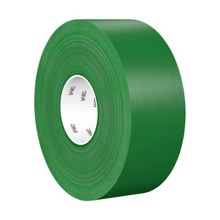 3M™ Robuste Bodenmarkierungsband 971, Grün, 76.2 mm x 33 m, 0.43 mm, einzeln verpackt, handliche Verpackung