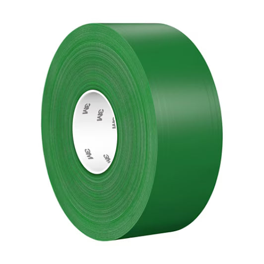 3M™ Robuste Bodenmarkierungsband 971, Grün, 76.2 mm x 33 m, 0.43 mm, einzeln verpackt, handliche Verpackung