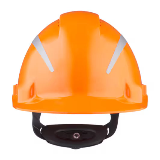 3M™ Schutzhelm, Uvicator, Ratschenverstellung, Belüftung, reflektierend, Kunststoff-Schweißband, orange, G3000NUV-R-OR