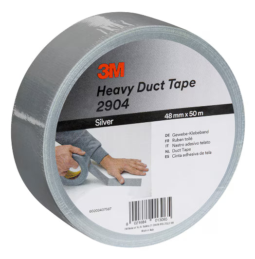 3M™ Universal formbares Gewebeband 2904, Silber, 48 mm x 50 m
