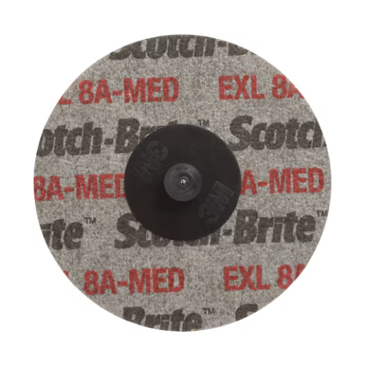 Scotch-Brite™ Roloc™ EXL Unitized Rad XL-DR, 76 mm x 6 mm, 8A MED