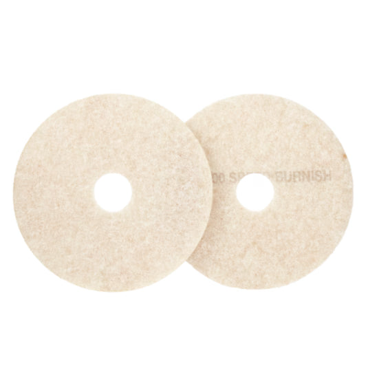Scotch-Brite™ Polierpads 3200, Orange/Weiß, 432 mm, 5 Stück/Karton