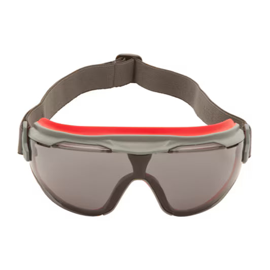 3M™ Goggle Gear™ 500 Vollsichtbrille, Scotchgard™ Anti-Beschlag- und Kratzschutzbeschichtung (K&N), graue Scheibe, GG502SGAF-EU, 10 Stück/Karton