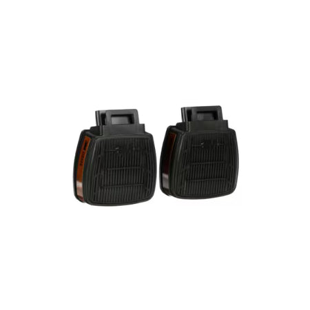 3M™ Secure Click™ Gas-, Dampf- und Partikelfilter, A2, mit doppeltem Luftstrom, D8055