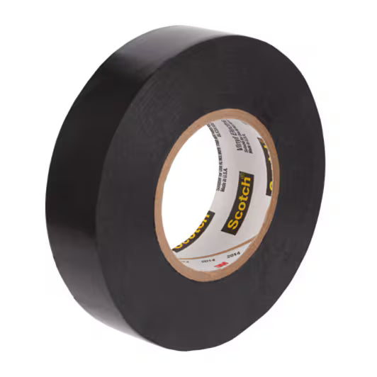 Scotch® 700 Vinyl-Elektro-Isolierband, Schwarz, 19,1 mm x 20 m, 0,18 mm