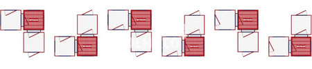 Binkee Premium Spezial-Duschkabinenverschluss-System 1+1+1 75cm