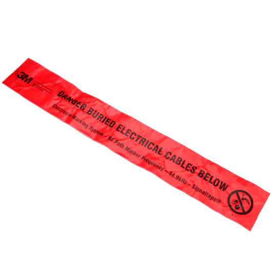 3M™ EMS-Markerband (Electronic Marking System) 7902, rot, 152 mm, Stromversorgung, 152 m, 1 Karton/Packung