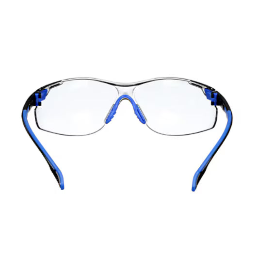 3M™ Solus™ 1000 Schutzbrille, blau/schwarzer Rahmen, Scotchgard™ Anti-Beschlag und kratzbeständige Beschichtung (K&N), hellgraue Innen-/Außen-Scheiben, S1107SGAF-EU, 20/Box