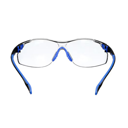 3M™ Solus™ 1000 Schutzbrille, blau/schwarzer Rahmen, Scotchgard™ Anti-Beschlag und kratzbeständige Beschichtung (K&N), hellgraue Innen-/Außen-Scheiben, S1107SGAF-EU, 20/Box