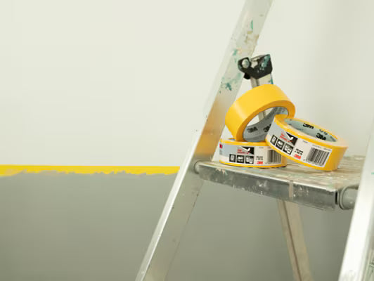 3M™ Professional Masking Tape 244 für hohe Präzision, Orange, 24 mm x 50 m, 6 Rollen/Packung, 100% PEFC, SGSCH-PEFC-COC-110078