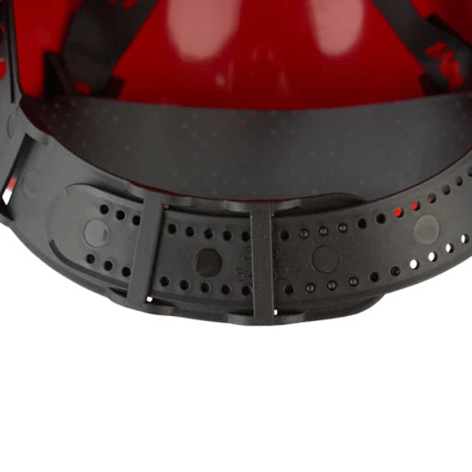 3M™ Schutzhelm, Uvicator, Pinlock, belüftet, Kunststoff-Schweißband, rot, G3000CUV-RD