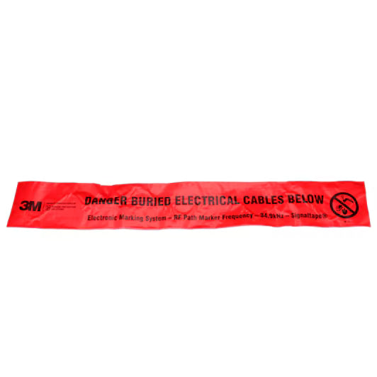 3M™ EMS-Markerband (Electronic Marking System) 7902, rot, 152 mm, Stromversorgung, 152 m, 1 Karton/Packung