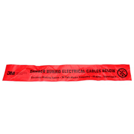 3M™ EMS-Markerband (Electronic Marking System) 7902, rot, 152 mm, Stromversorgung, 152 m, 1 Karton/Packung